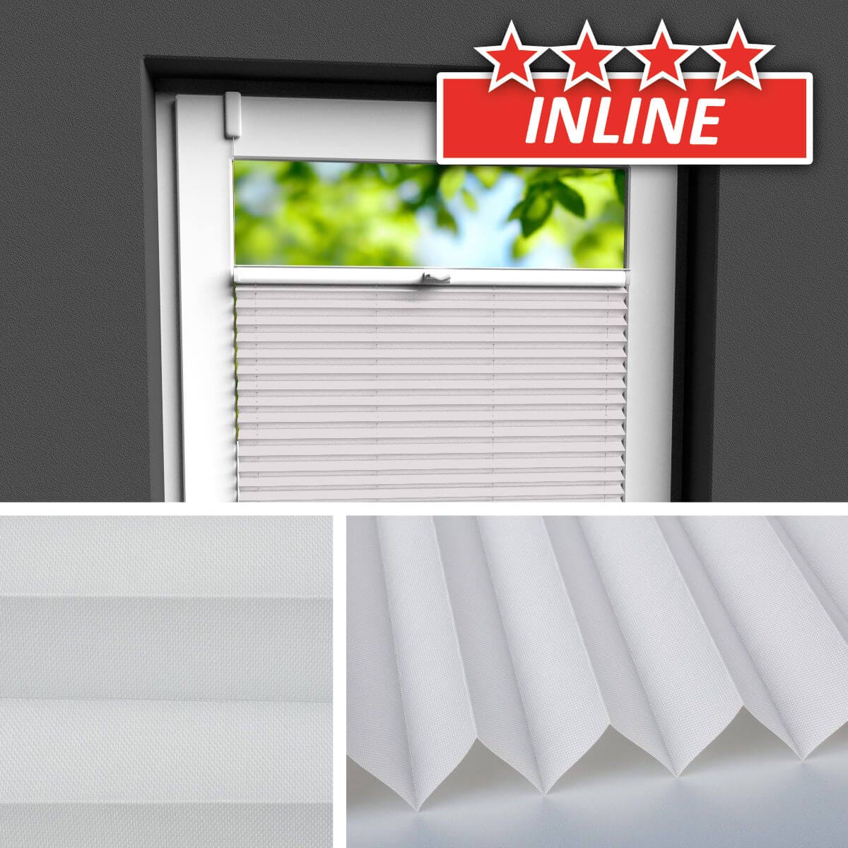 Plissee Rollo </br>Bamberg PX-17