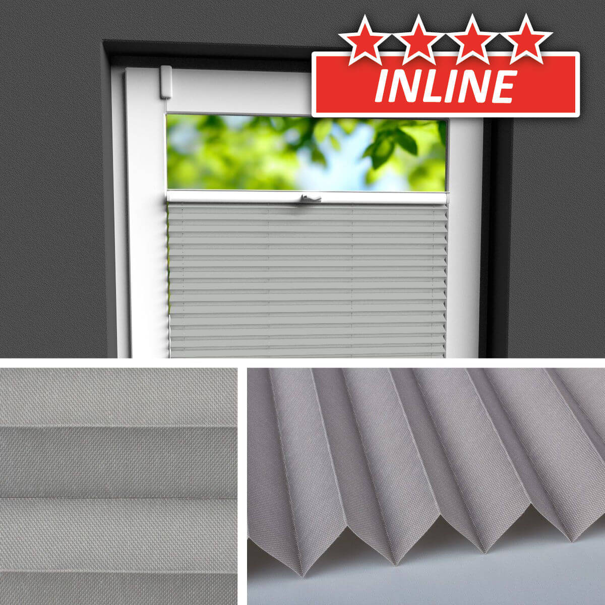 Plissee Rollo </br>Bamberg PX-18