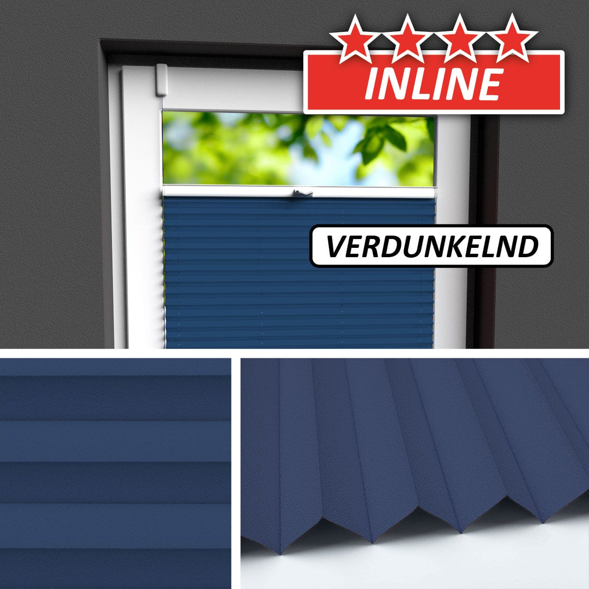 Verdunkelungsplissee </br>Berlin V-87