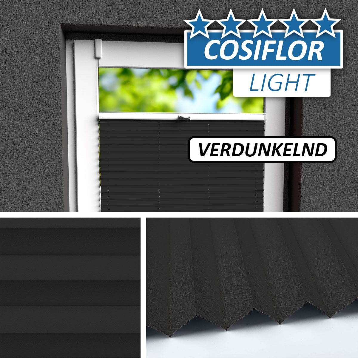 Verdunkelungsplissee </br>Berlin V-89 | CL