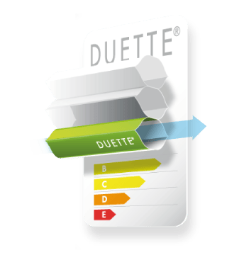 Wabenplissee Energieeinsparung