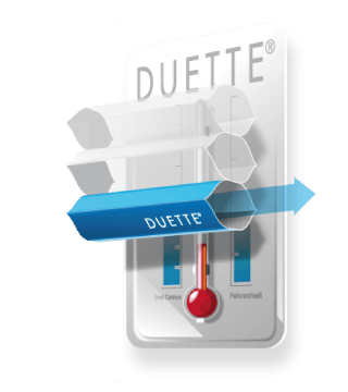 Wabenplissee Hitzeschutz