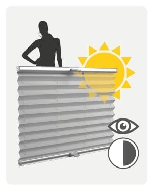 Durchsichtigkeit blickdicht