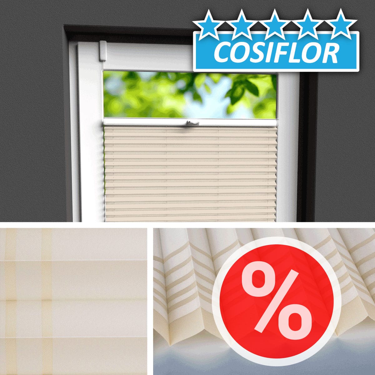 Plissee Rollo </br>Kos-3112