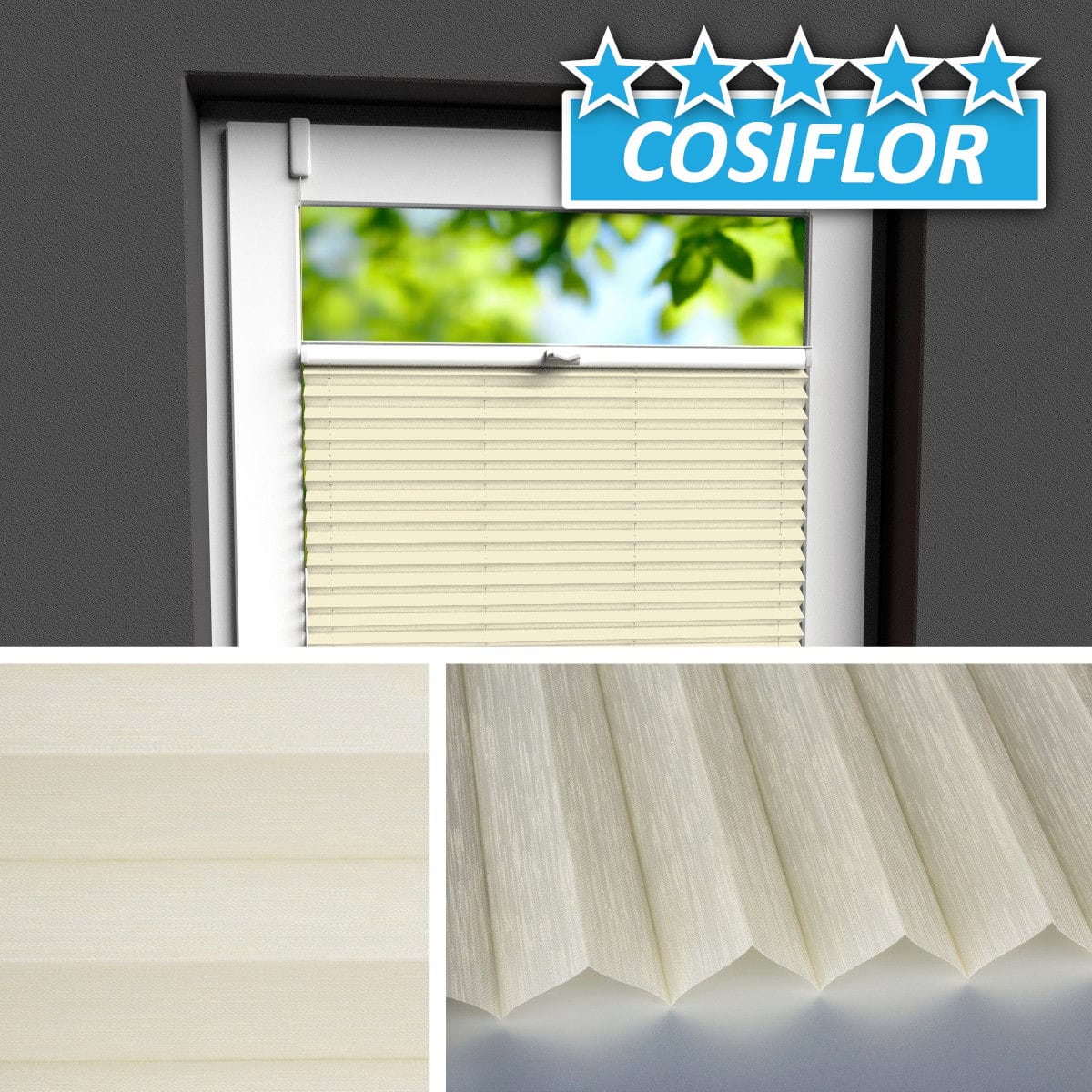 Plissee </br>Kreta-5105