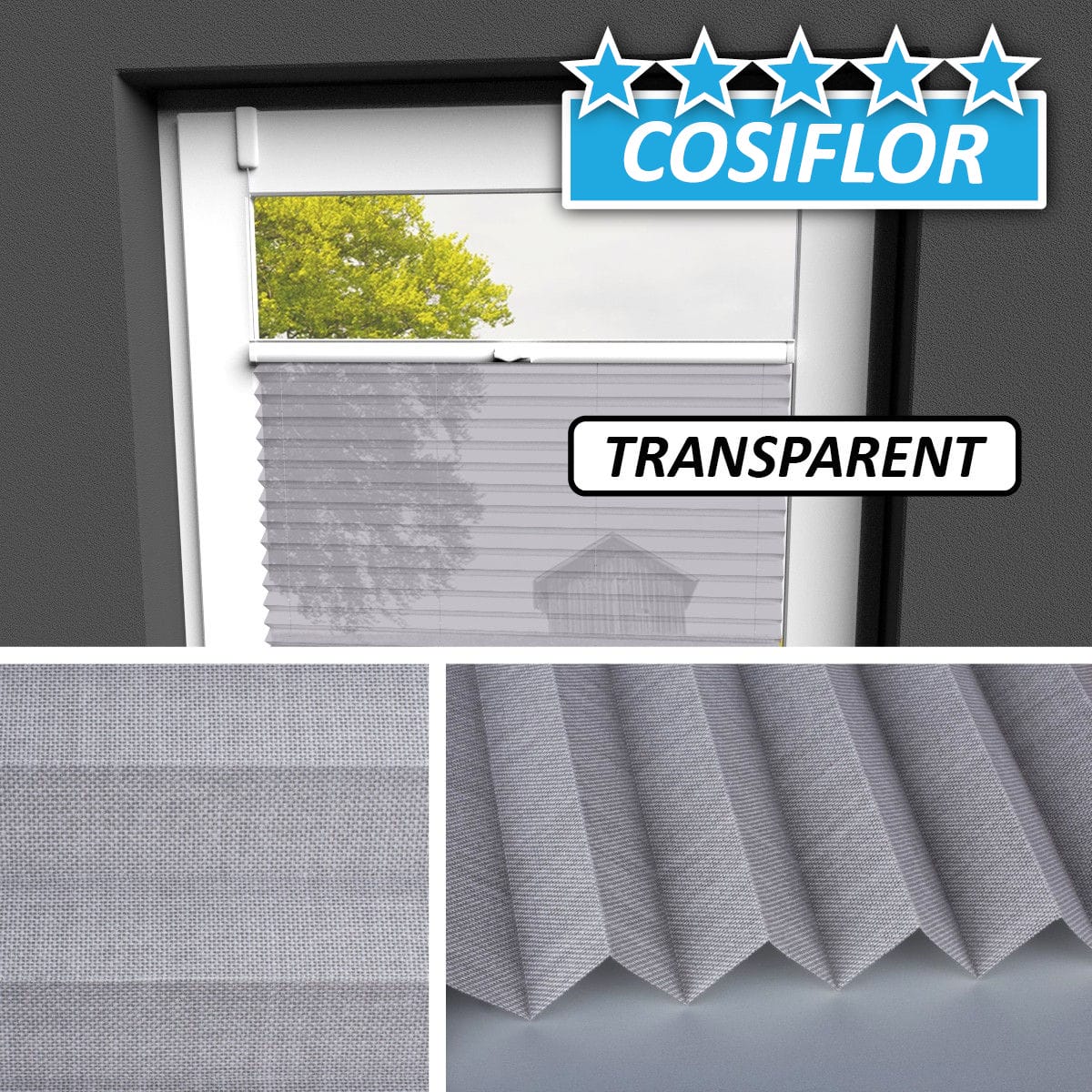 Plissee </br>Kreta-5118