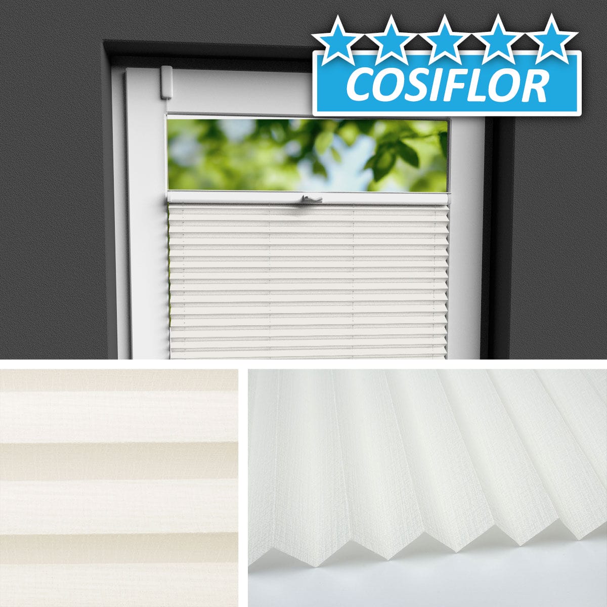 Plissee </br>Kreta-5126