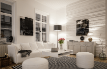 Lichtstärke Wohnraum