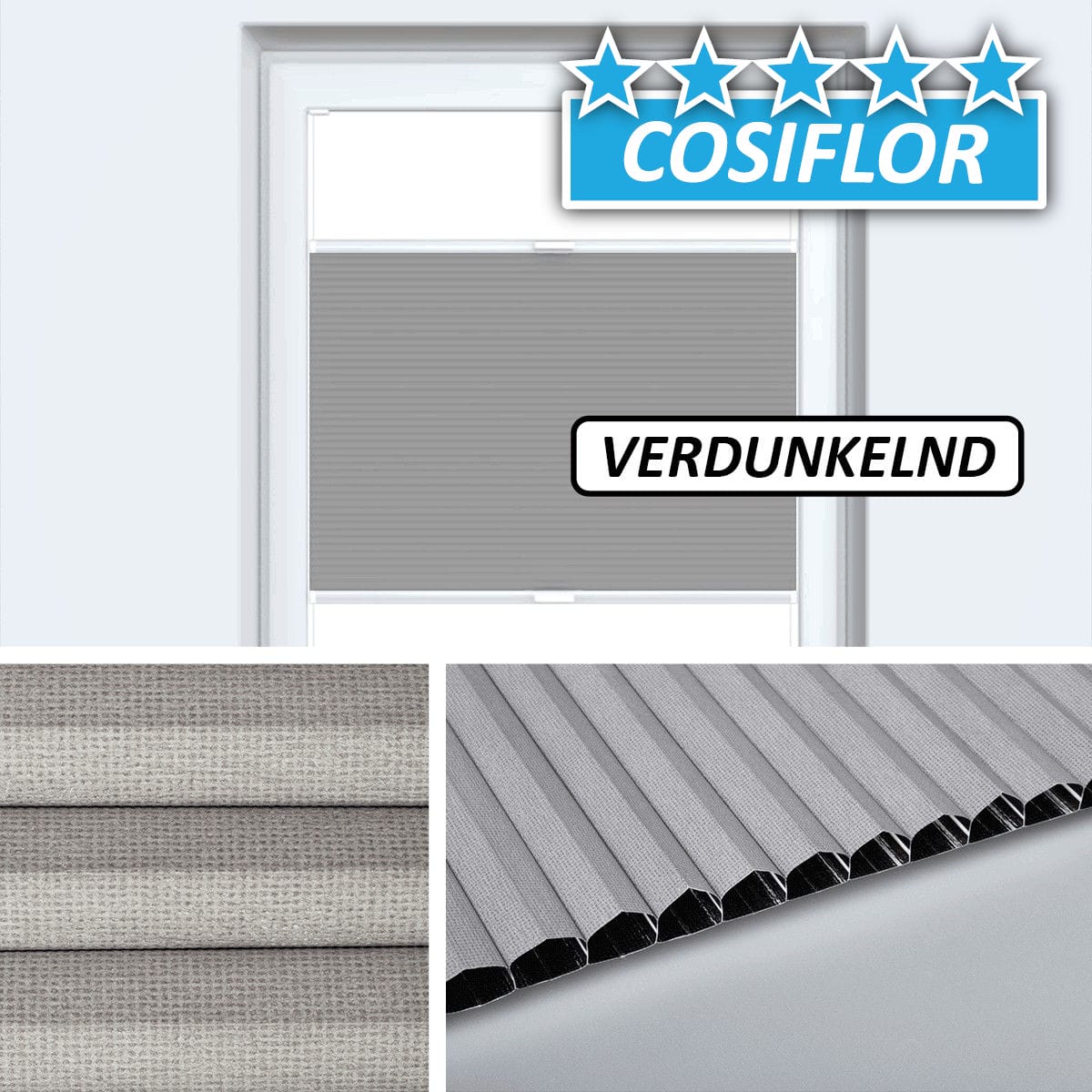 Verdunkelndes Wabenplissee </br>Moon V-15