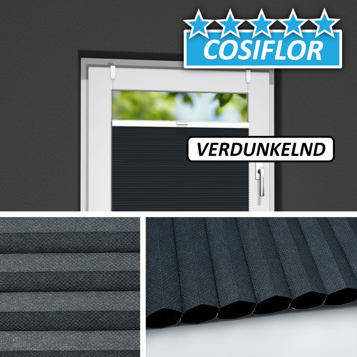 Verdunkelndes Wabenplissee </br>Moon V-29