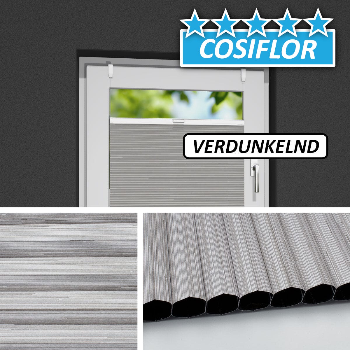 Verdunkelndes Wabenplissee </br>Moon V-81