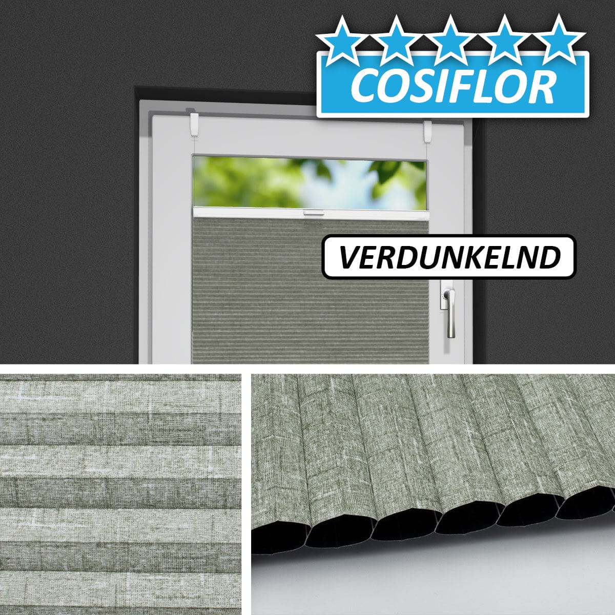 Verdunkelndes Wabenplissee </br>Moon V-82