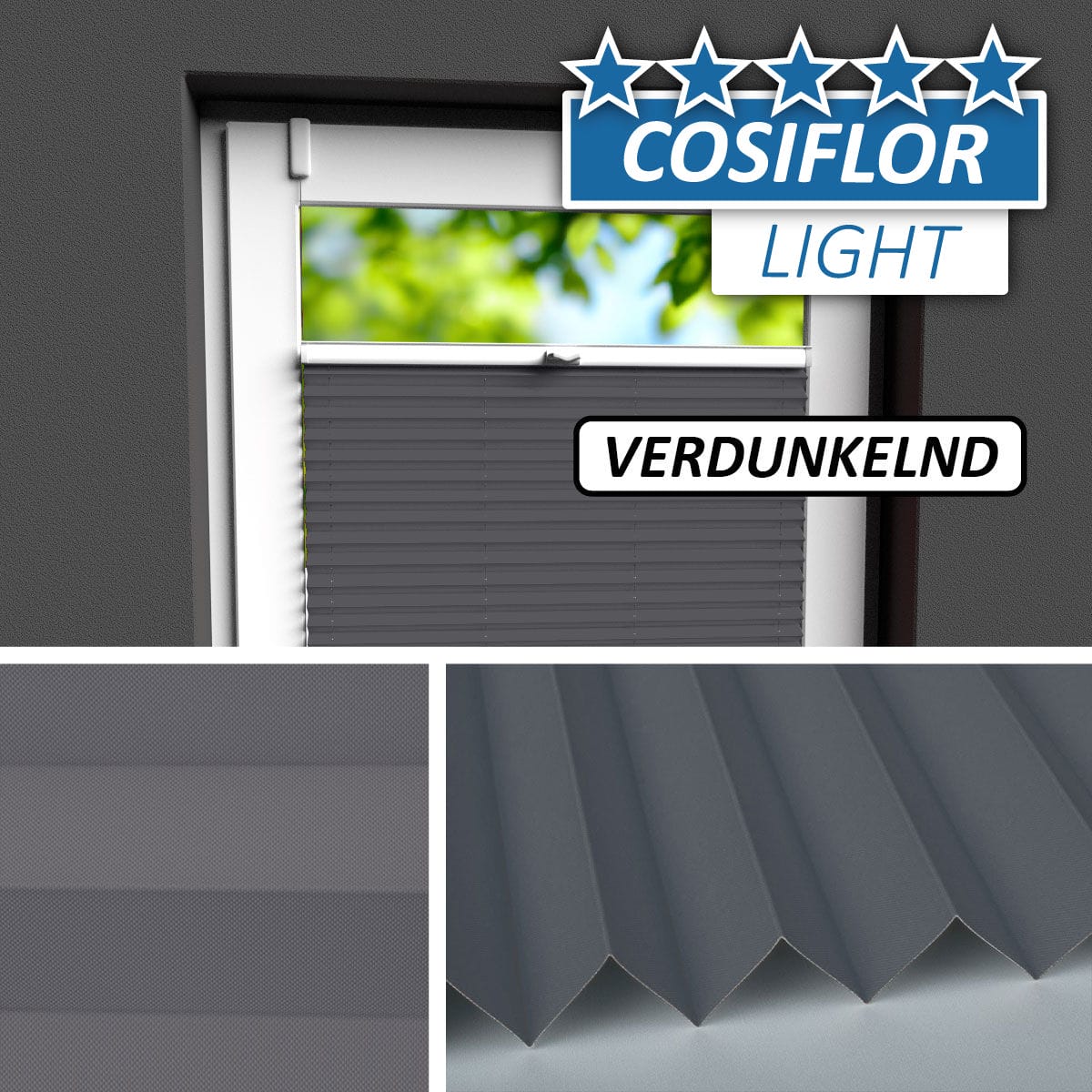 Verdunkelungsplissee </br>München V-15 | CL