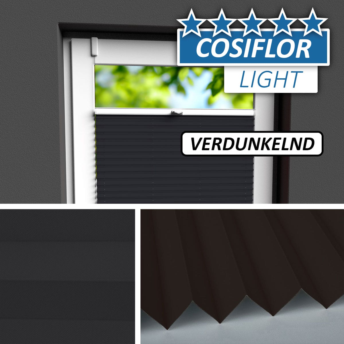 Verdunkelungsplissee </br>München V-16 | CL
