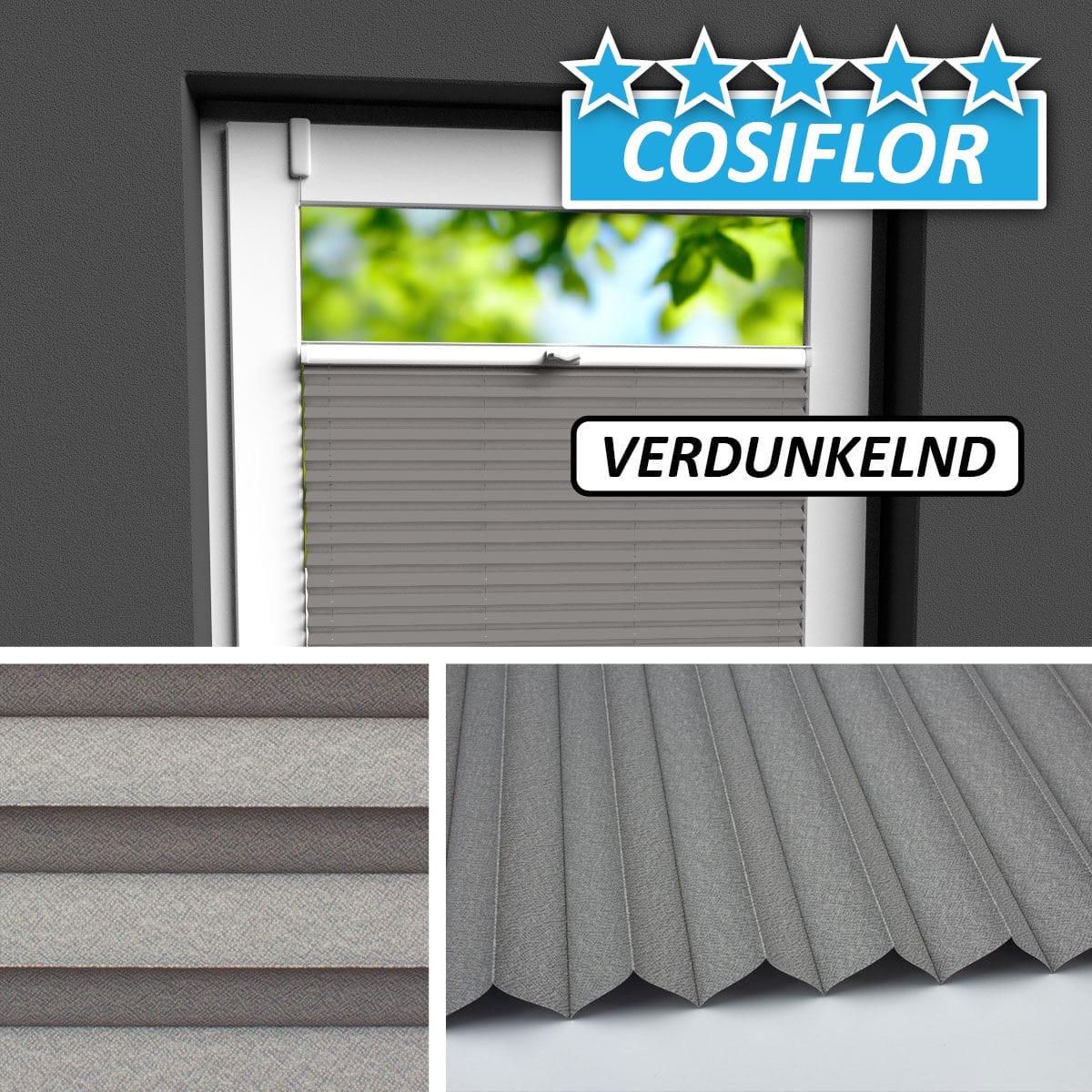 Verdunkelungsplissee </br>Samos V-6128