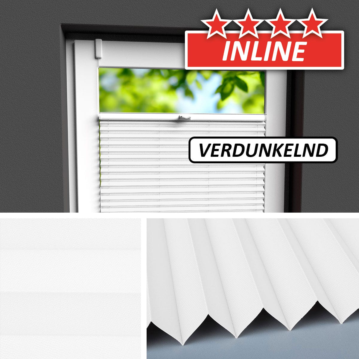 Verdunkelungsplissee </br>Starnberg V-10