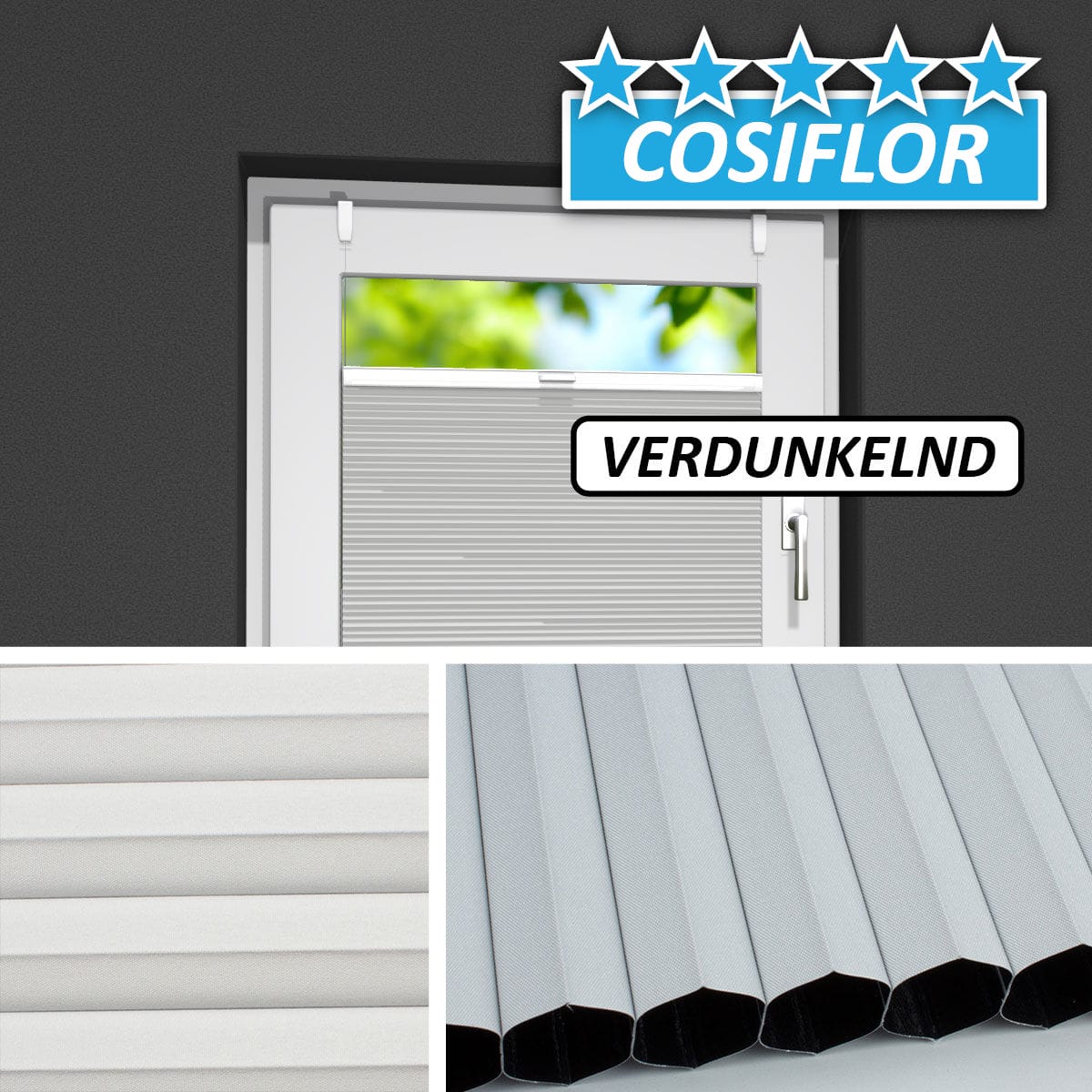 Verdunkelndes Wabenplissee </br>Trend V-21