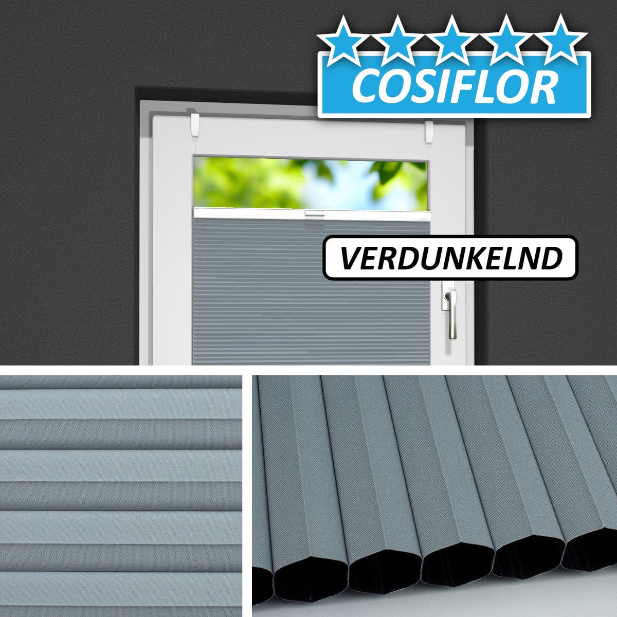 Verdunkelndes Wabenplissee </br>Trend V-23