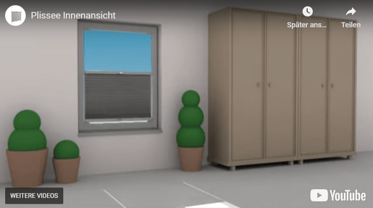 Video verdunkelnde Stoffe